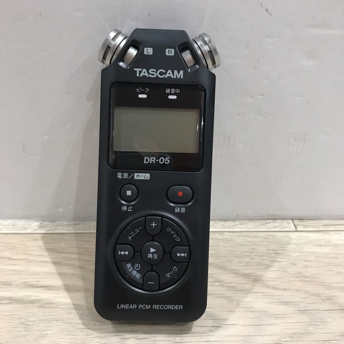 171 D TASCAM リニア PCM レコーダー DR - 05 LINEAR RECORDER タスカム 中古 現状品