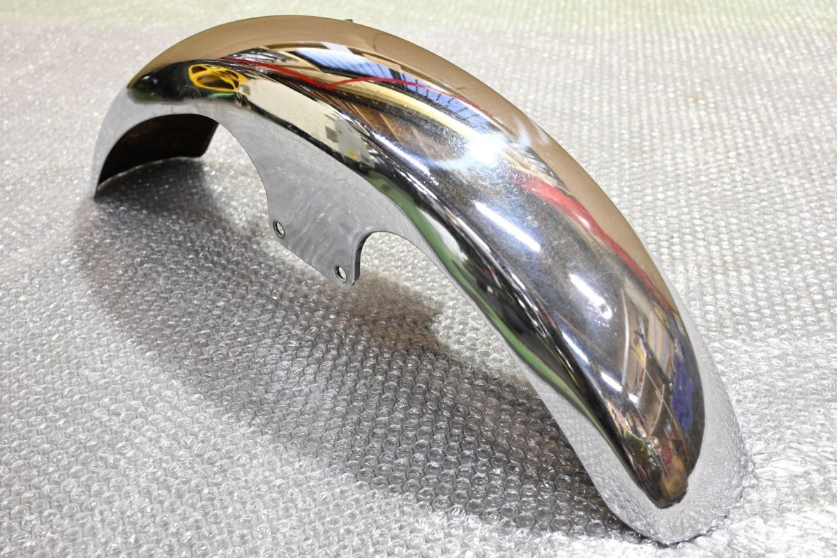 当時物 純正フロントフェンダー サンパチ GT380 フロントフェンダー