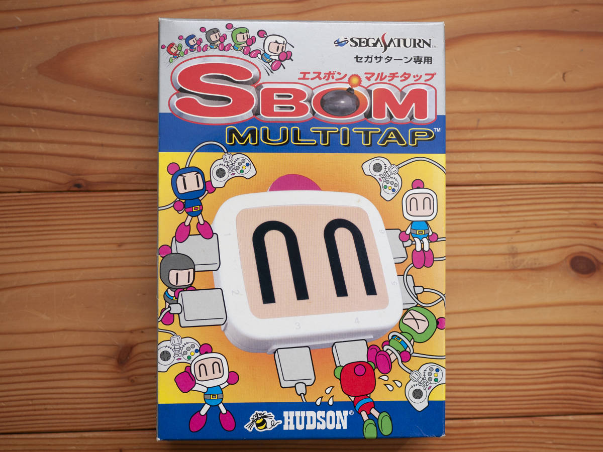 セガサターン用 エスボンマルチタップ SBOM MUTITAP 未使用品？ 動作
