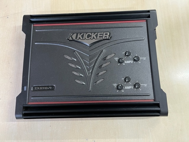アンプ .com ZX350.4 アンプ - キッカー Yahoo!オークション kicker ジャンク