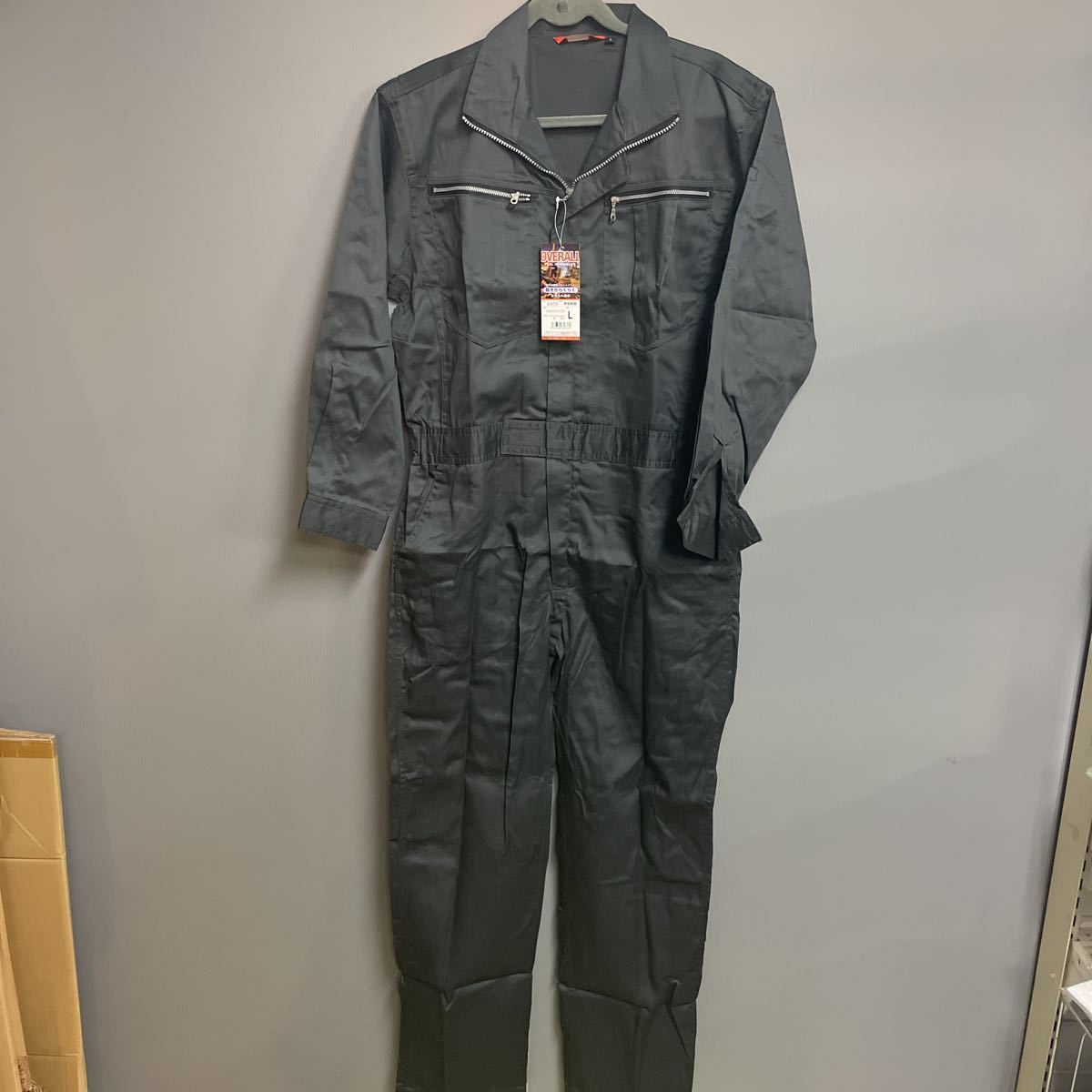 9900 つなぎ　SOWA size L color チャコールグレー