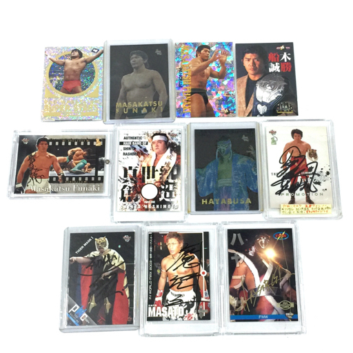 プロレス 魔裟斗 2003 / BBM96 ハヤブサ / BBM2004 タイガーマスク 他