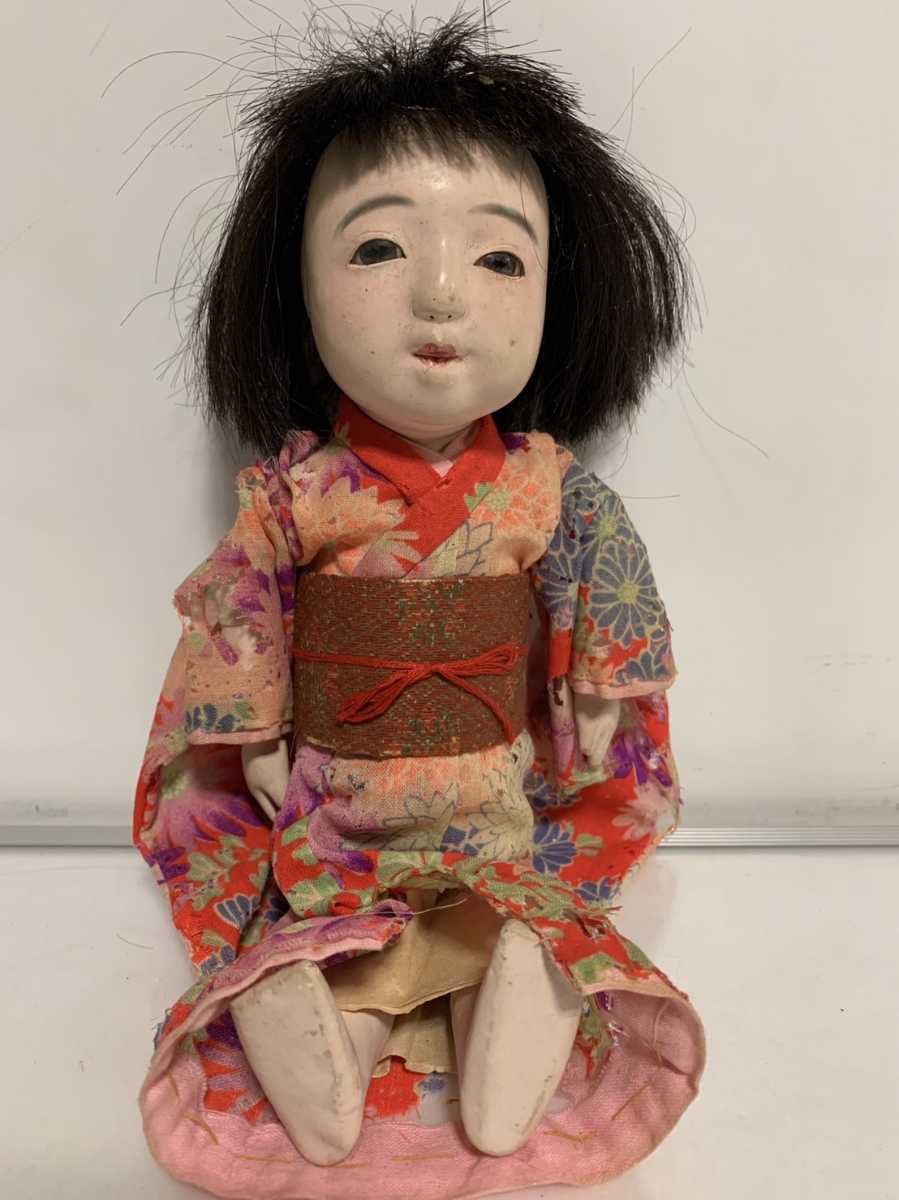 古い レトロ 人形 抱き人形 アンティーク雑貨 昭和レトロ セキグチ