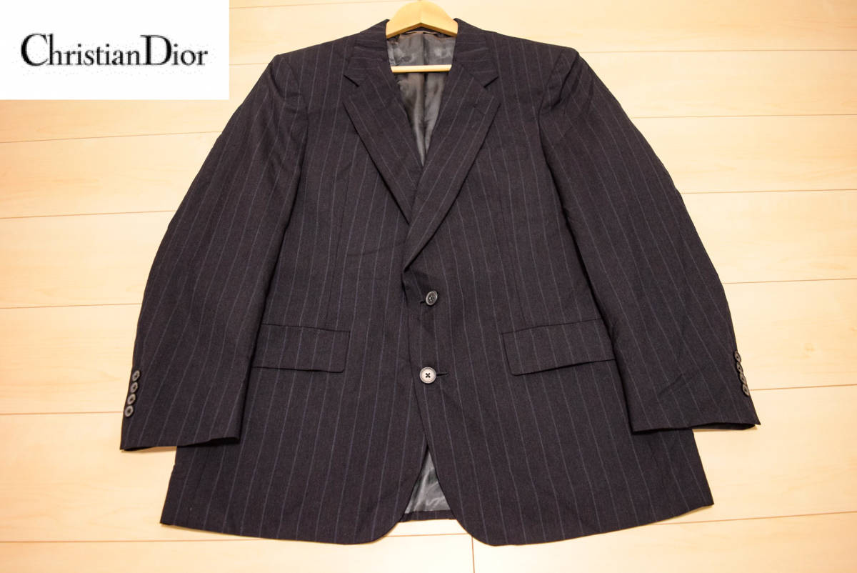 ChristianDior クリスチャンディオール 2釦 ウール オールシーズン