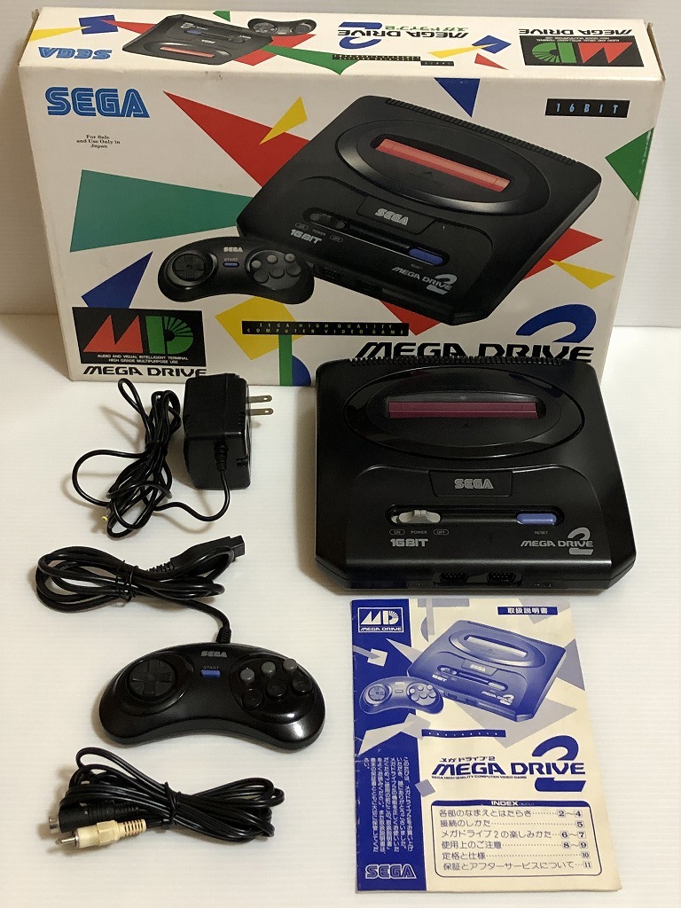 メガドライブ2 本体 中古 動作良好 すぐに遊べます MEGA DRIVE2 セガ 