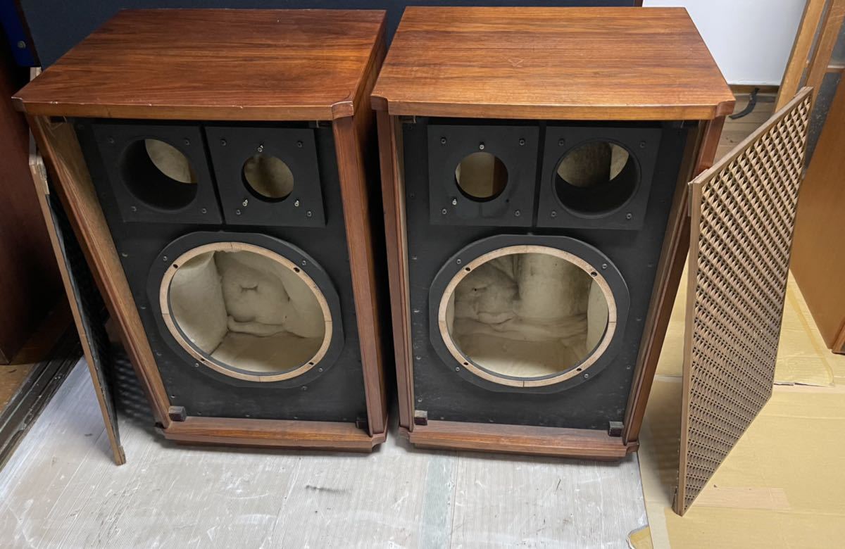 SANSUI SP-505J スピーカーの エンクロージャー ペア。JBL スピーカー