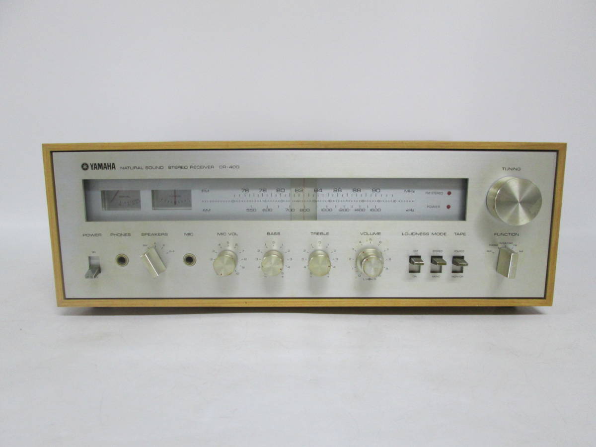 1201 U7067】 ヤマハ YAMAHA CR-400 ステレオレシーバー オーディオ