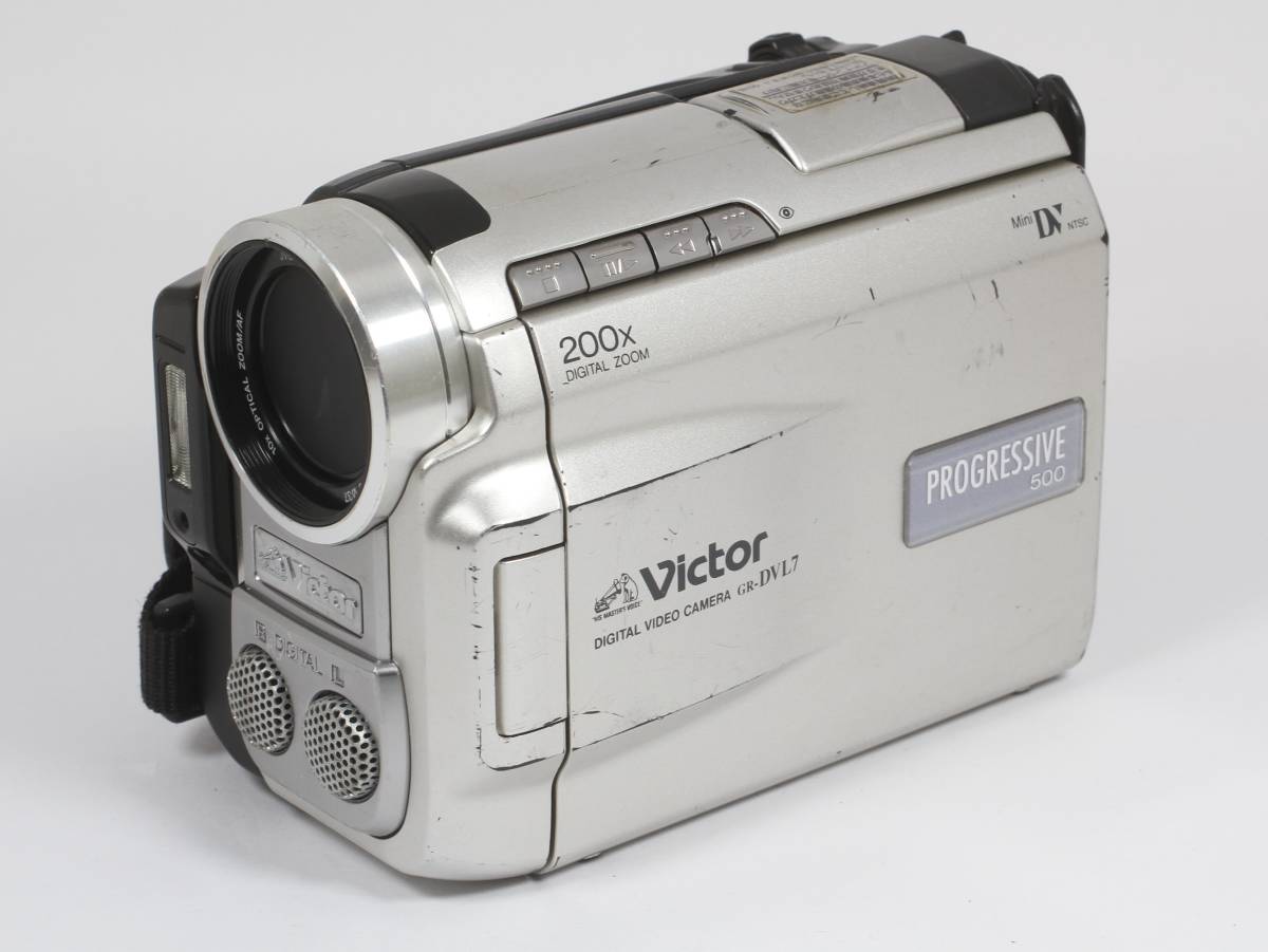 ビクター GR-DVL7 ミニDVビデオ 録画再生OK 本体のみジャンク