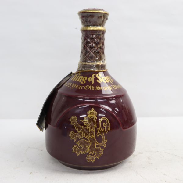 1円~ King of Scots（キング オブ スコッツ）25年 43％ 750ml 赤陶器（