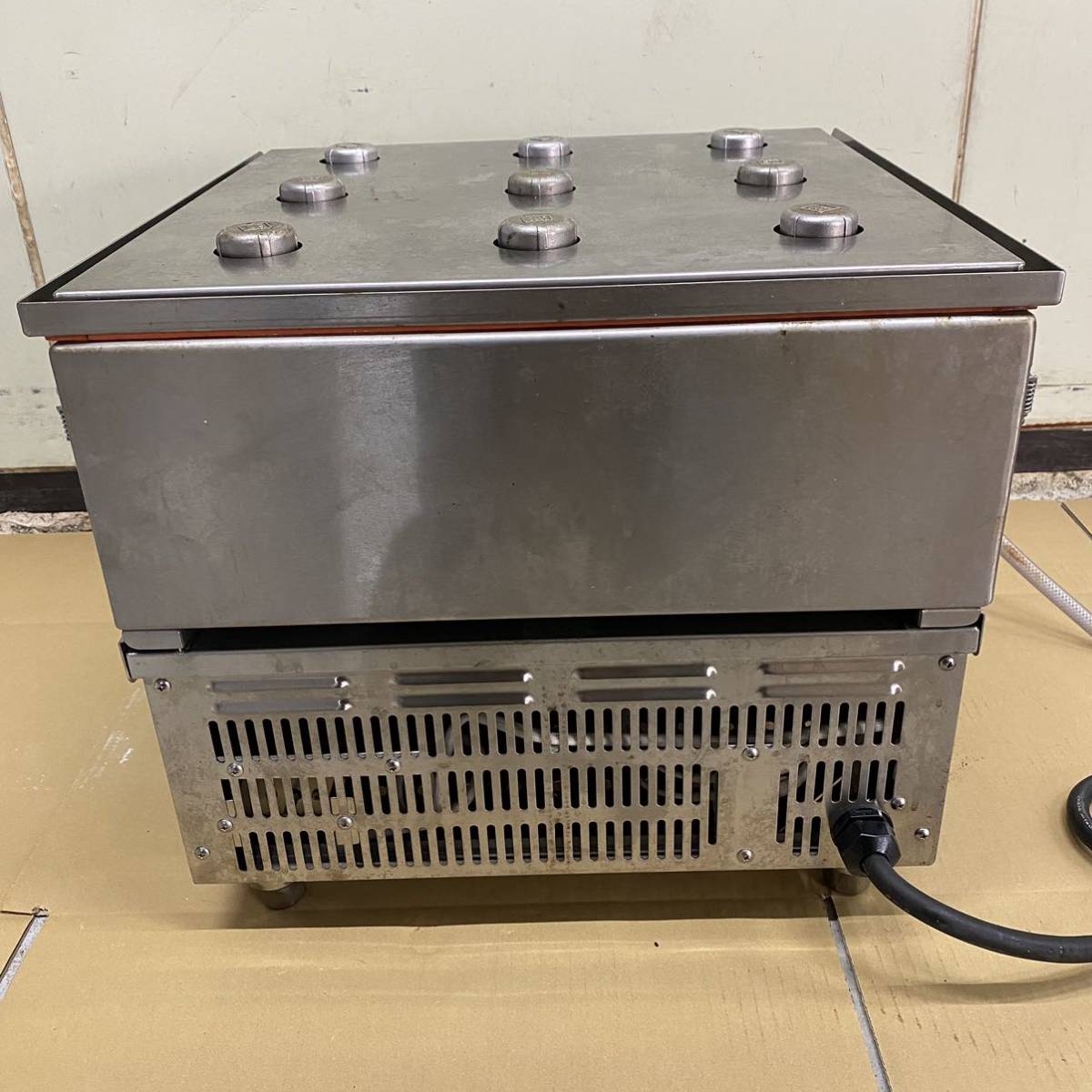 タニコー 卓上電気蒸し器 THM-4000E 【 業務用蒸し器 業務用スチーマー 
