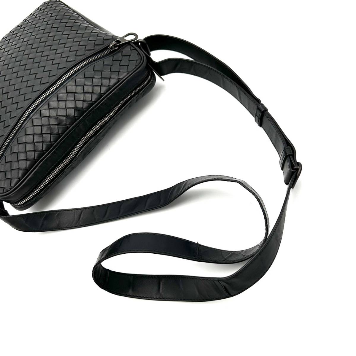1円 美品 ボッテガヴェネタ BOTTEGA VENETA イントレチャート 