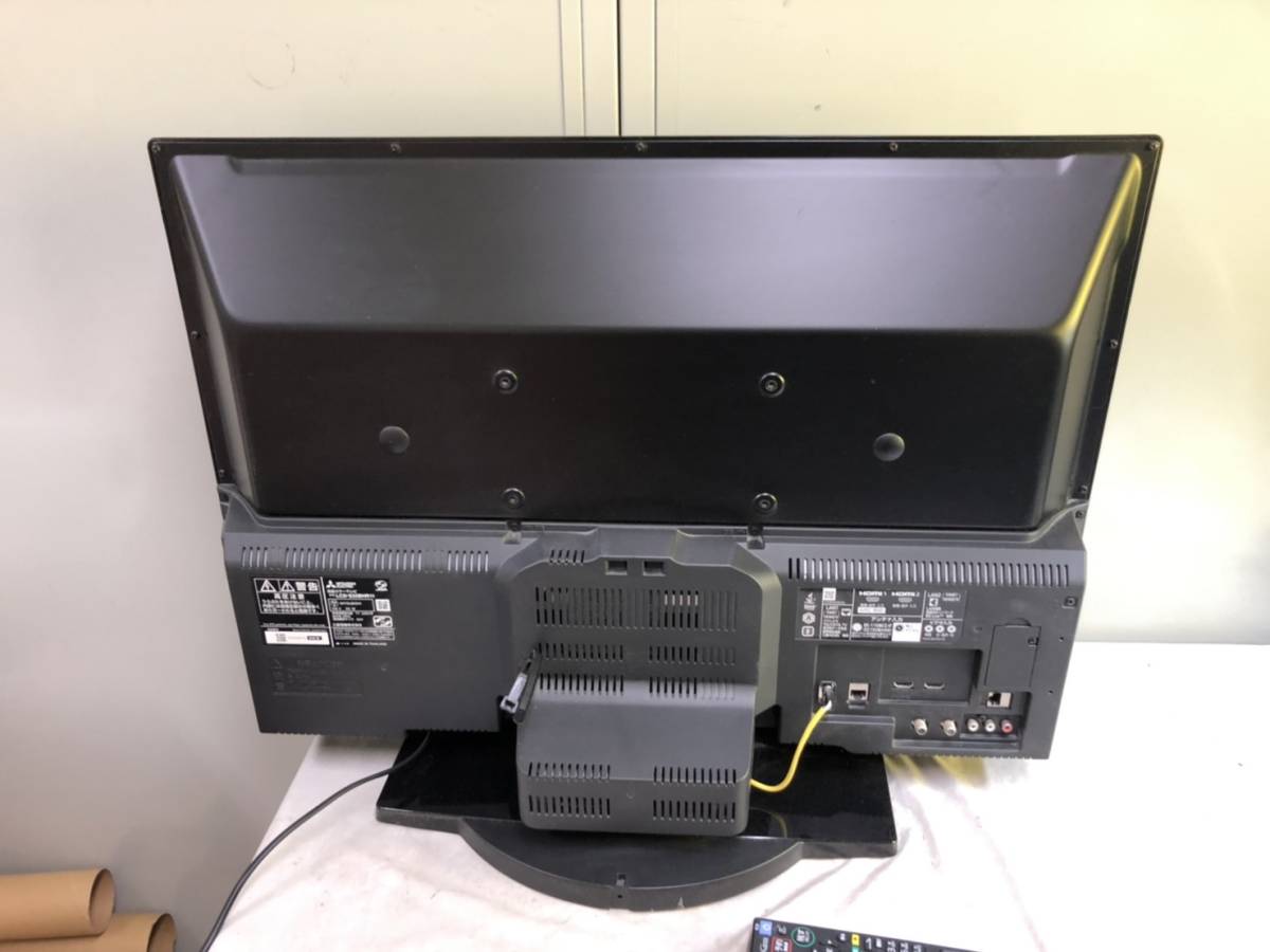 三菱 MITSUBISHI 液晶テレビ REAL 4K 2020年製 Blu-ray、HDD内蔵 40
