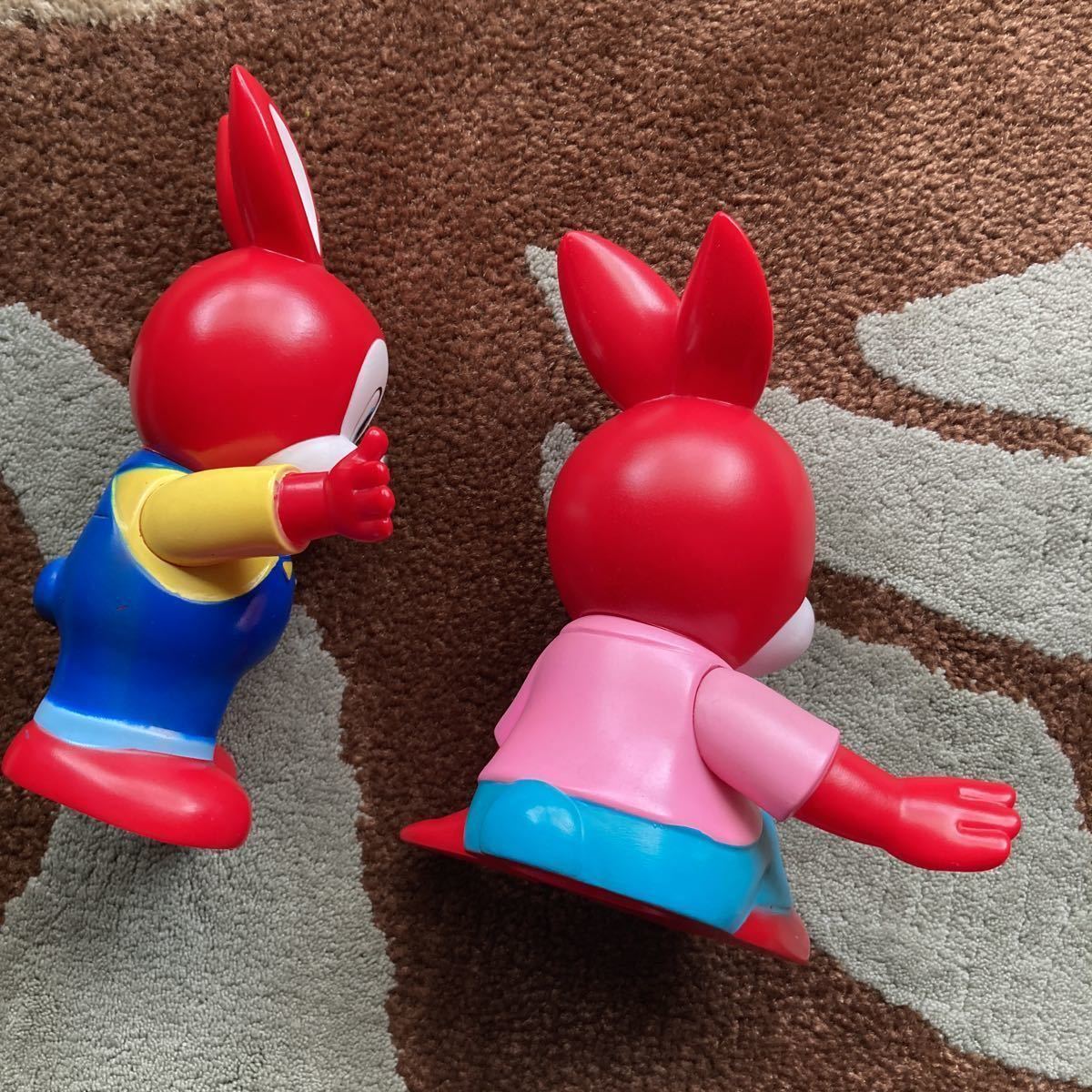 昭和レトロ 当時物 エスエス製薬 ぴょんちゃん 非売品 特大ソフビ