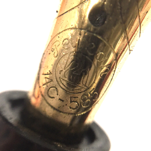 1円 ペリカン 400 万年筆 ペン先 14C 585 尾栓吸引式 全長約13cm