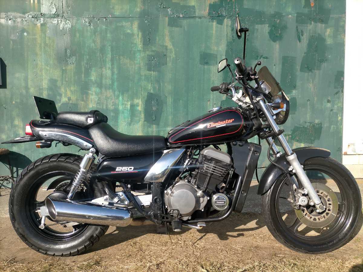 正規品，送料無料 動画あり エリミネーター250 SE EL250A カワサキ 車体 ELIMINATOR ノーマル車 ドラッグ アメリカン クルーザー(126cc-250cc)｜売買されたオークション情報、yahooの商品情報をアーカイブ公開 - オークフ 126cc-250cc