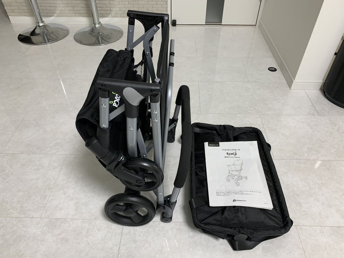 新品未使用 Ecoca エコカ マイカート 折りたたみショッピングカート  