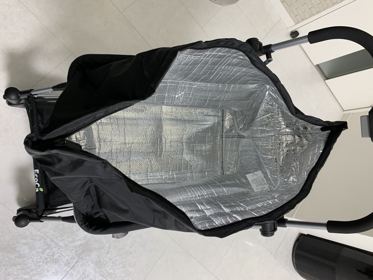 新品未使用 Ecoca エコカ マイカート 折りたたみショッピングカート  