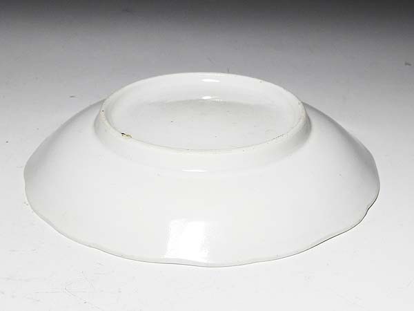 江戸元禄期 柿右衛門 濁手 色絵 梅に鶯 花鳥図 中皿 古伊万里 540