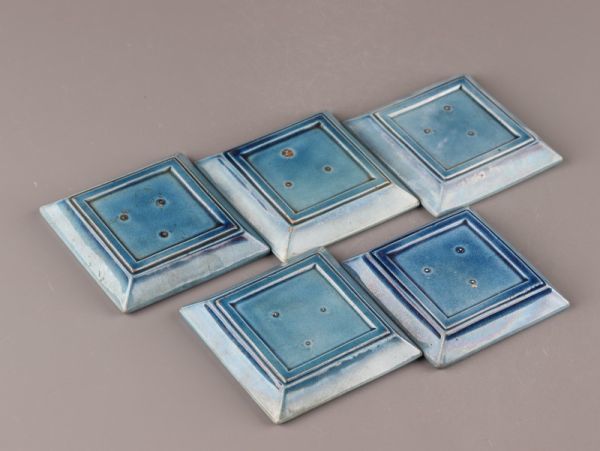 古美術 珉平焼 小皿 五客 時代物 極上品 初だし品 6921 2026