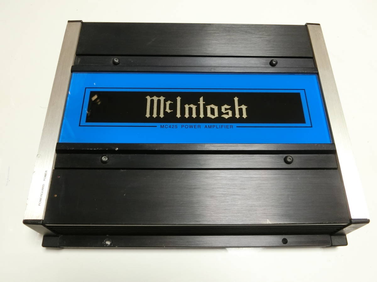 【驚きの破格値，爆買い】 マッキントッシュ Mcintosh MC425 50W 2Ch(アンプ)｜売買されたオークション情報、yahooの商品情報をアーカイブ公開 - オークファン アンプ