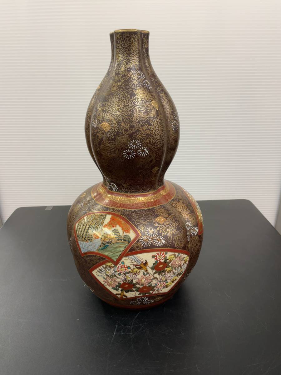 □□九谷焼 九谷連山 花瓶□□(花器、壷)｜売買されたオークション情報