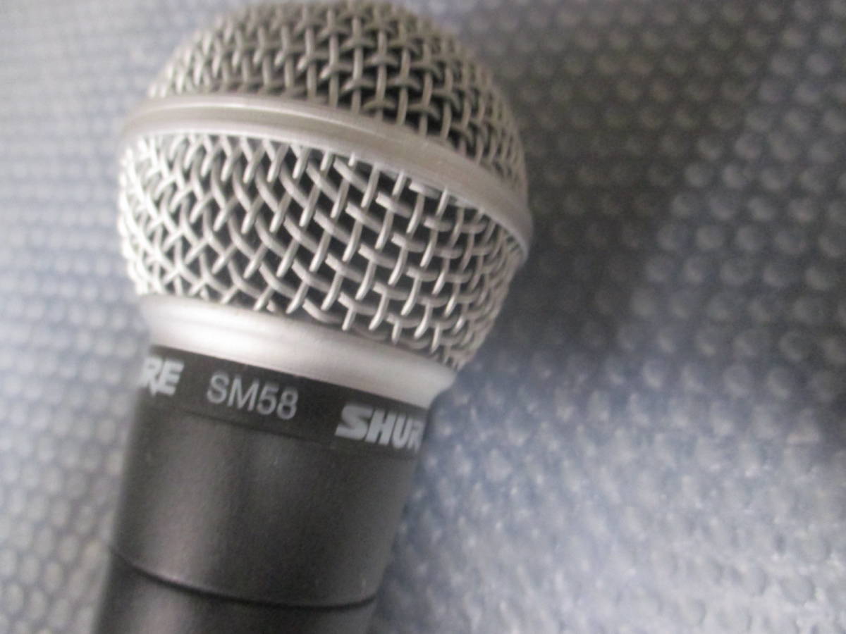 SHURE ダイナミックマイク SM58 ケース付き - SHURE SM58 LCE