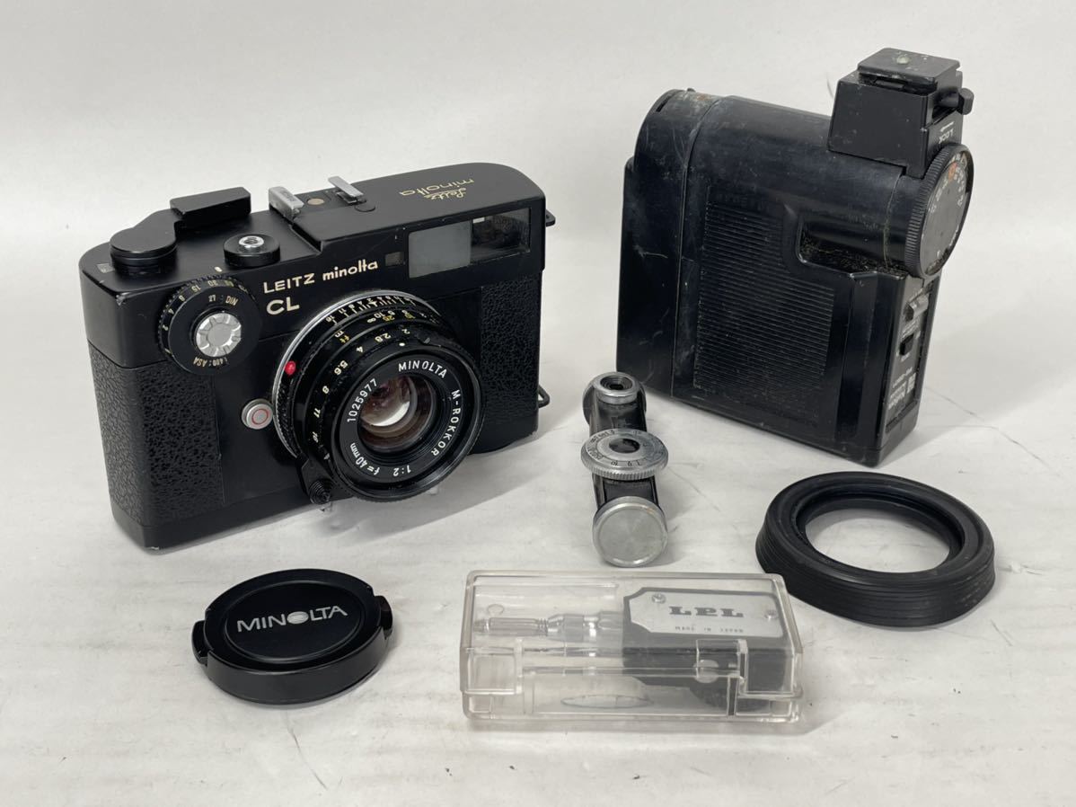 ジャンク/返品不可 LEITZ MINOLTA CL M-ROKKOR 40mm F2 #i44360 j3 CL LEITZ minolta レンジファインダーカメラ ライツミノルタ 第7回フィルムカメラを始めよう！ファースト