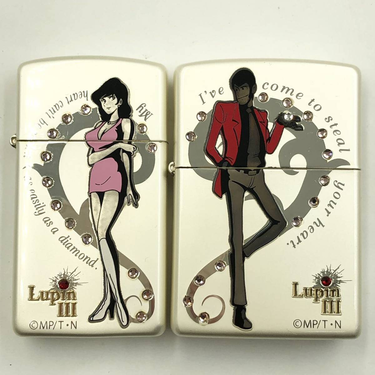15AH 未使用!!☆ZIPPO Lupin Ⅲ pair 3☆ジッポ ジッポー ルパン三世 