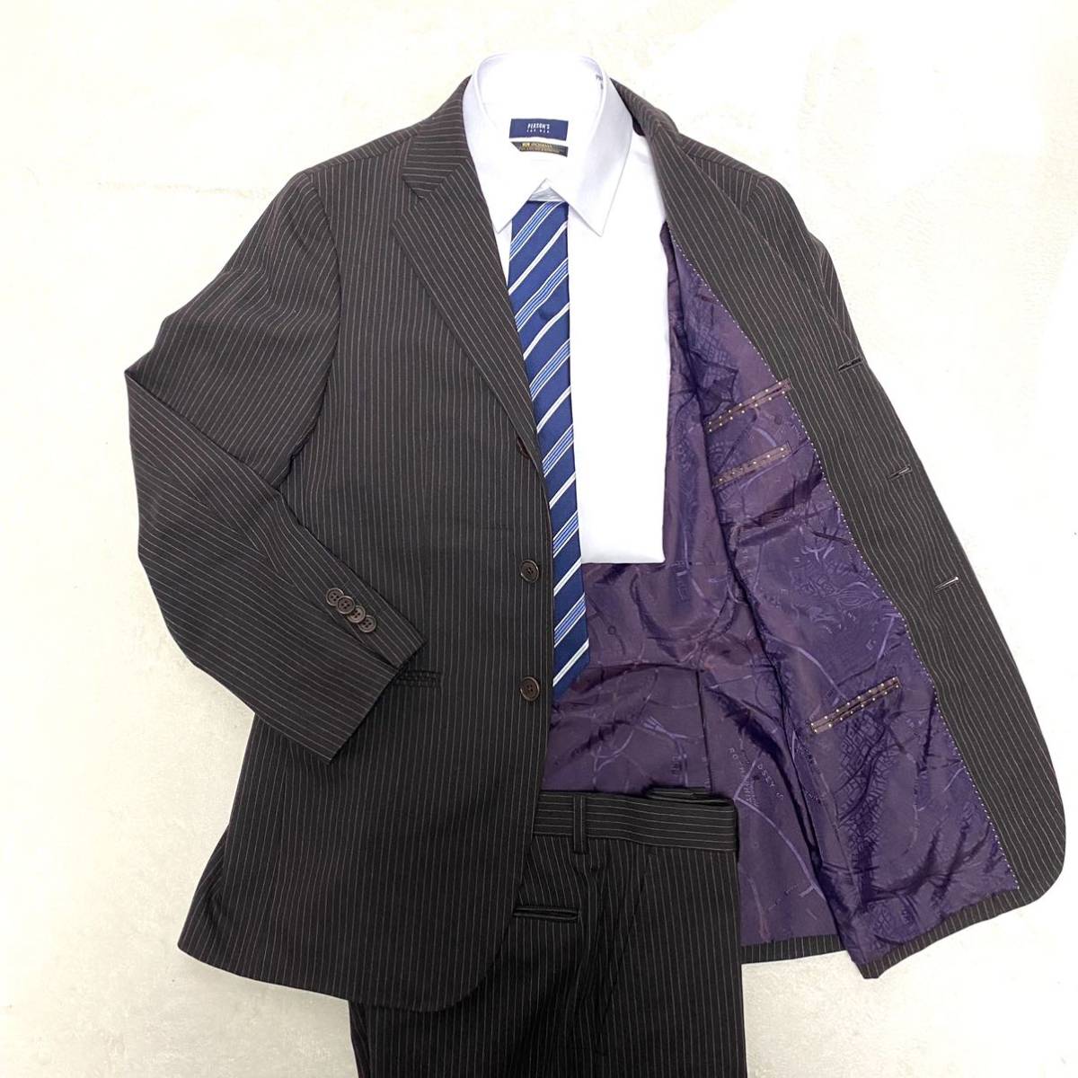 裏地ドリーマー　セットアップ　スーツ Paul Smith ポールスミス yf1 【美品】 Paul Smith ポールスミス セットアップ スーツ サイズM