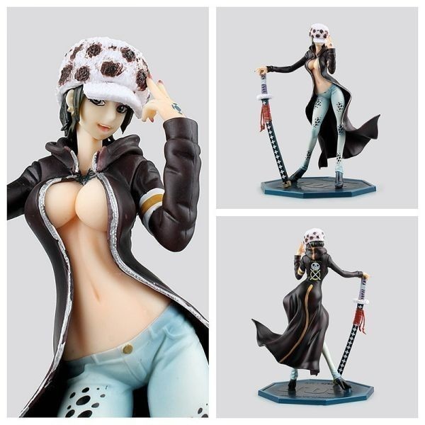 新品 最安値！送料無料トラファルガー・ロー 女版 女体化 約20cm ONE