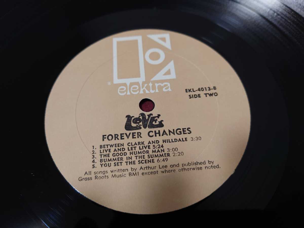 モノラル　ラヴ フォーエヴァー チェンジズ USオリジナル盤 レコード モノラル ラヴ フォーエヴァー チェンジズ USオリジナル盤 レコード