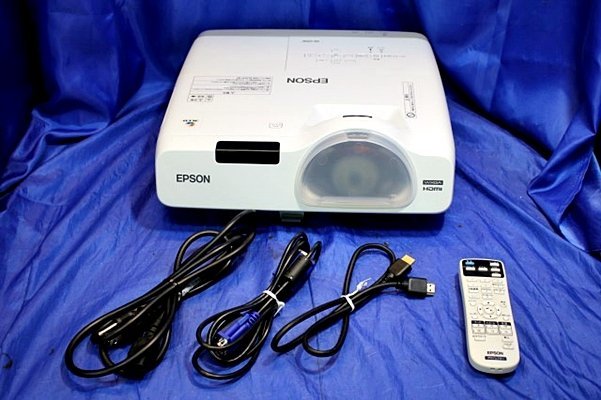 【セール，大人気】 輝度3400lm/0h 0h EPSON/エプソン 液晶プロジェクター EB-535W/リモコン＆HDMI VGAケーブル&レンズカバー付 42274Y(本体)｜売買されたオークション情報、yahooの商品情報をアーカイブ公開 - オークフ 本体