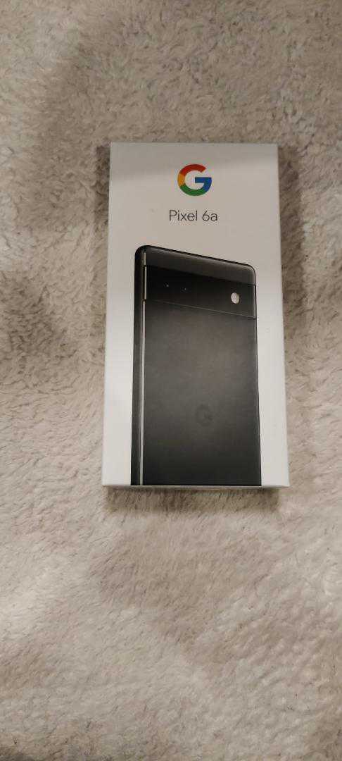新品未使用 Google Pixel 6a チャコール_1