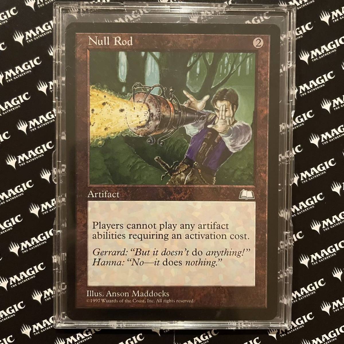 MTG　無のロッド　Null Rod　ウェザーライト　英語 Null Weatherlight Rod MTG ウェザーライト WTH 日本 : 英語版