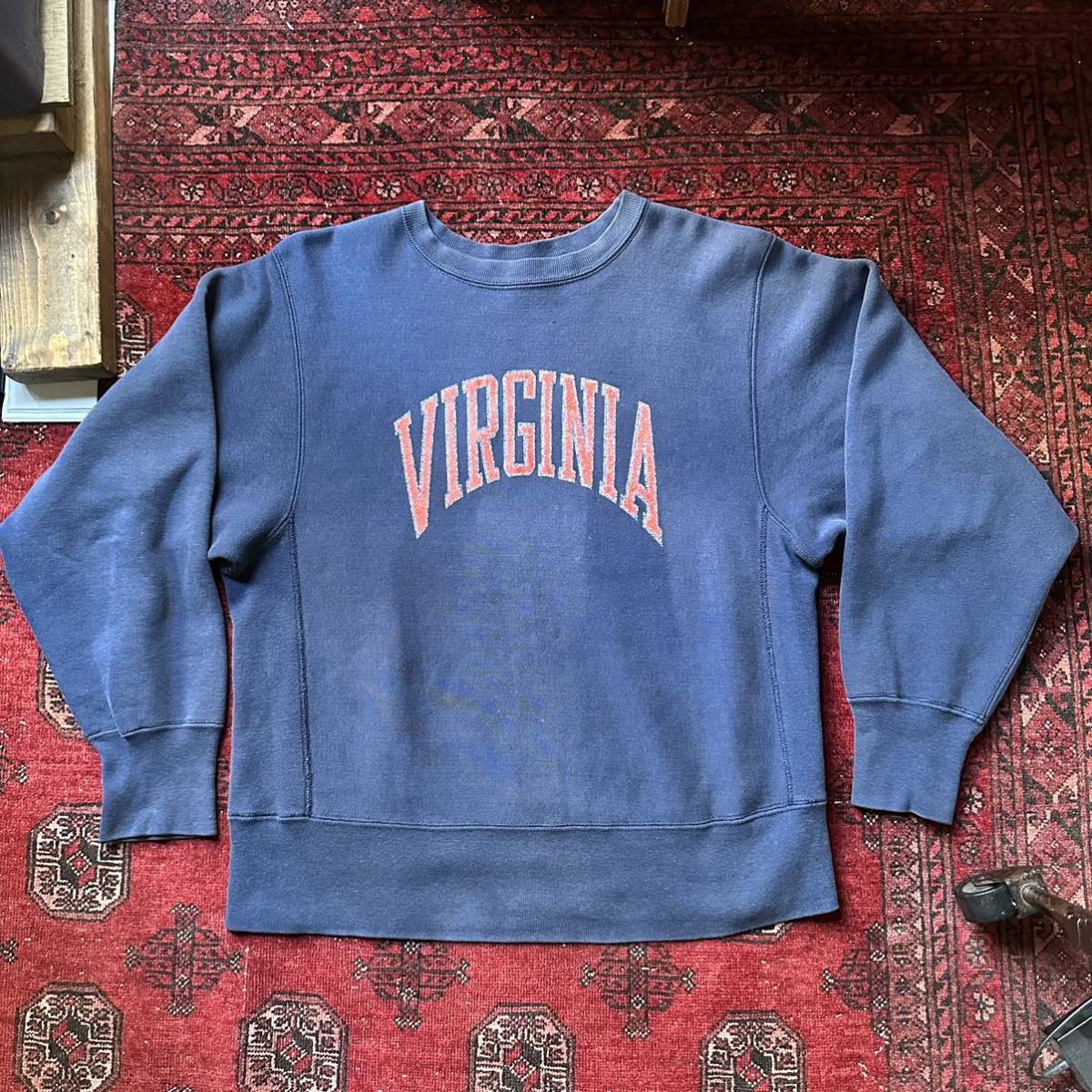 【ネイビーボディー】1980’s champion リバースウィーブスウェットシャツ M トリコタグ ヴィンテージ チャンピオン80s 90s