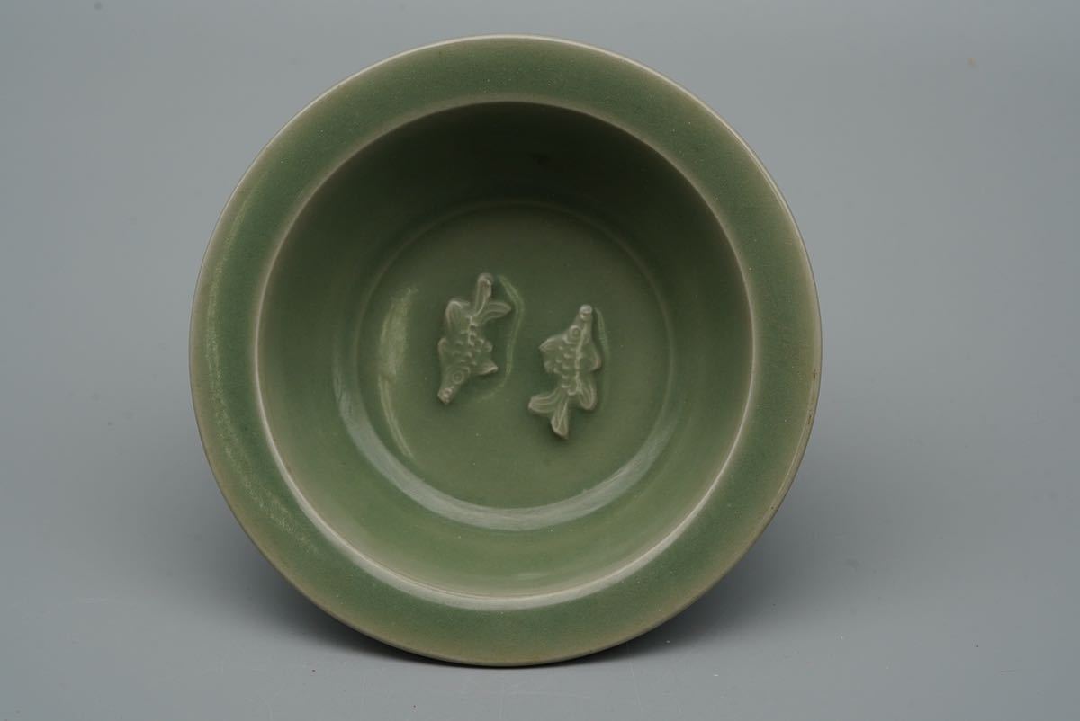中国青磁 時代物 龍泉窯？ 皿 武田佳林(斷捨離）様専用中国青磁 時代物