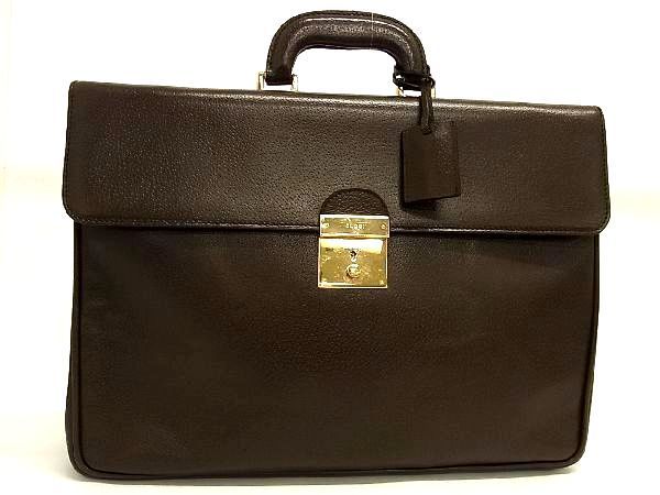 格安，大得価 1円 GUCCI グッチ 015 3679 2122 レザー ハンドバッグ ビジネスバッグ ブリーフケース 書類かばん メンズ ブラウン系 AF6294チN(かばん、バッグ)｜売買されたオークション情報、yahooの商品情報をア かばん、バッグ