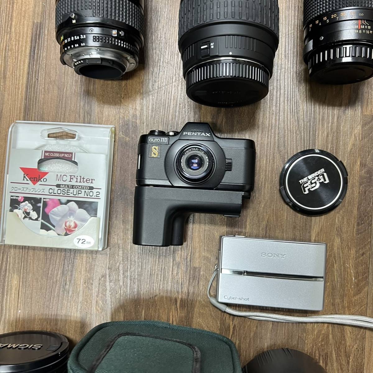 100円スタート フィルムカメラ レンズ まとめ ジャンク キヤノン