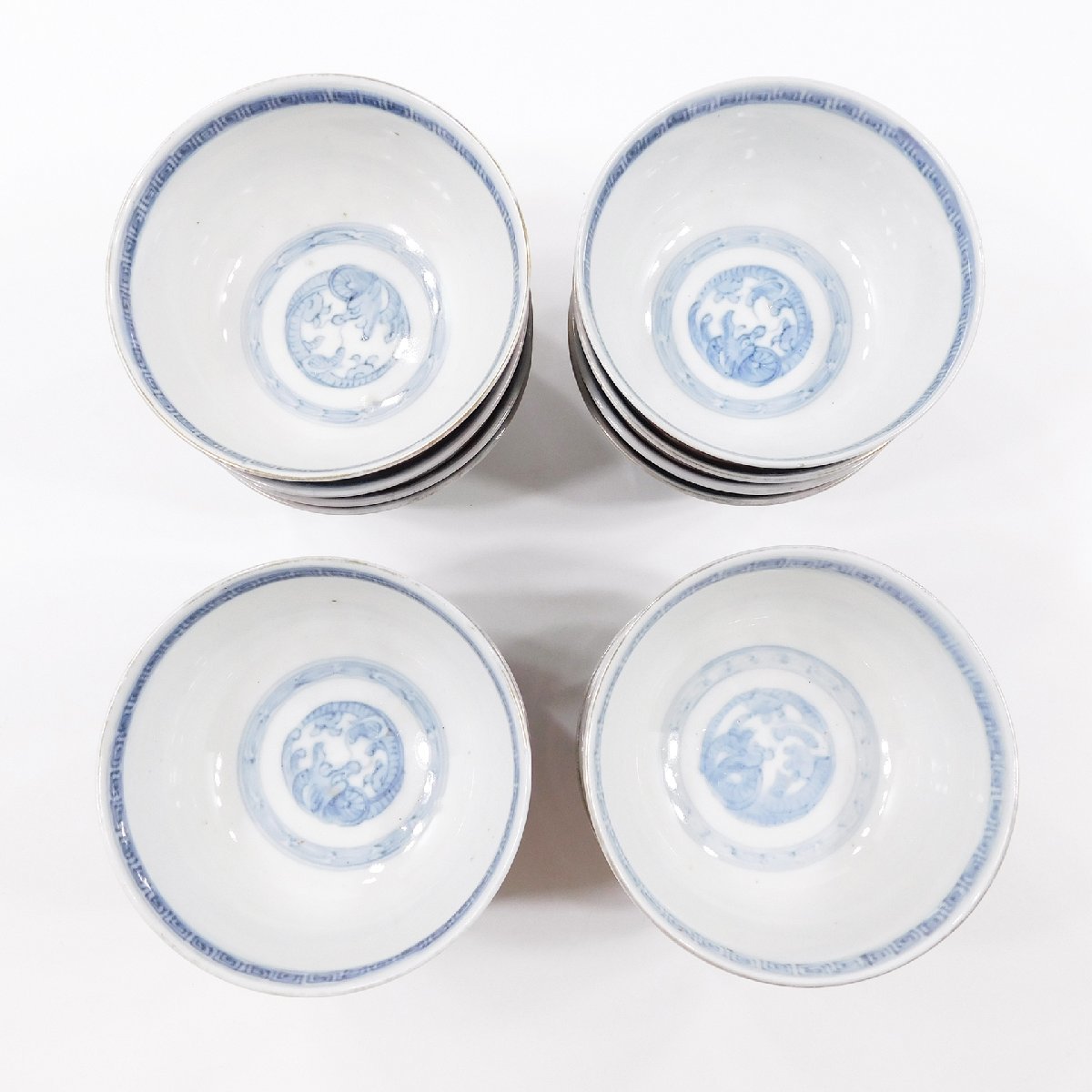 蓋物 ペア 色絵付 錦蒸し茶碗 金彩 古伊万里 蔵出し 初荷 蓋物 ペア 色絵付 錦蒸し茶碗 金彩 古伊万里 蔵出し 初荷 B 【公式通販】