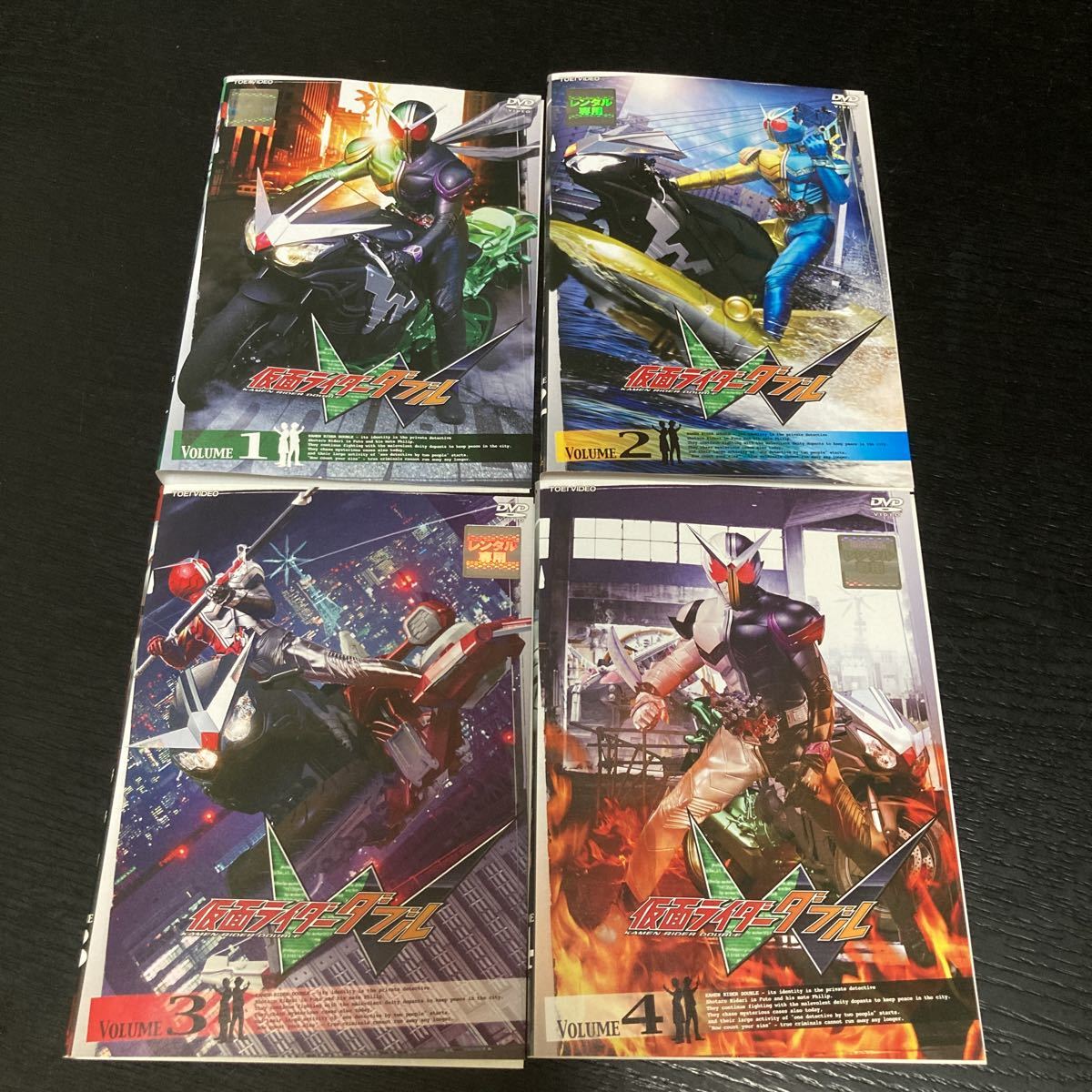 DVD)仮面ライダーW 全12巻セット レンタル落ち 【公式通販】