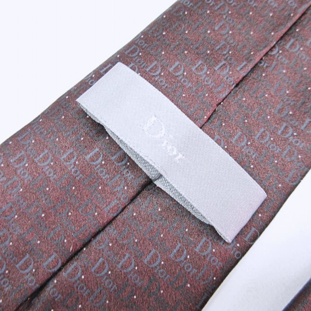 ディオールオム Dior HOMME ネクタイ レギュラータイ トロッター柄 総