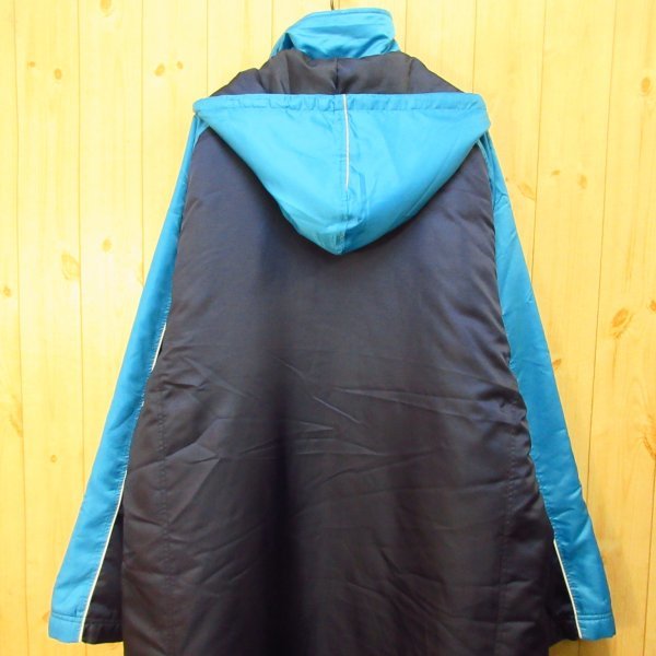 ◎美品！YONEX ヨネックス◇厚手ベンチコート 超ロング丈 中綿 防寒