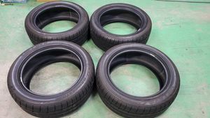 バリ山 235/50R18 ヨコハマ iG70 2021年 薄暗い 4本 スタッドレス