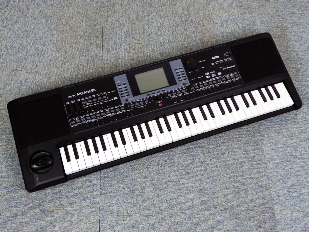 KORG ◇ コルグ シンセサイザー micro ARRANGER 61鍵 ◇ 全鍵盤音は出 