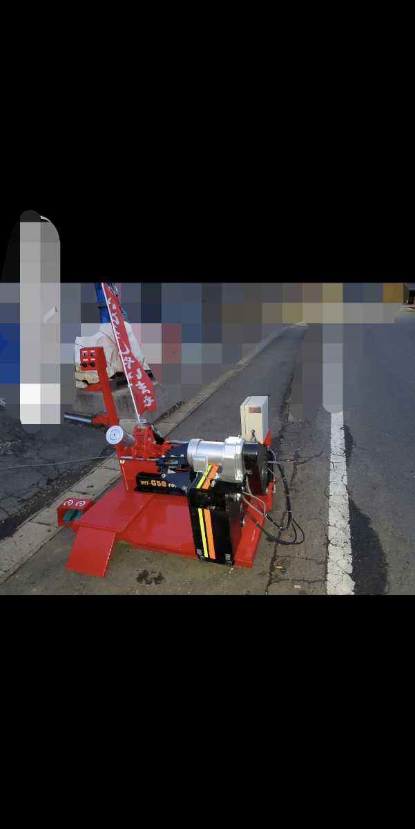 大型タイヤチェンジャー　小野谷機工　東洋精機　エイワ　タイヤチェンジャー　200V　エアージャッキ　ブリジストン　ヨコハマ　アルコア_2