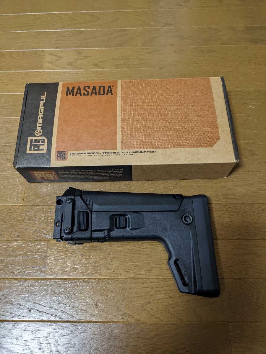MAGUPUL PTS MASADA フォールディングストック ブラック PTS MAGPUL
