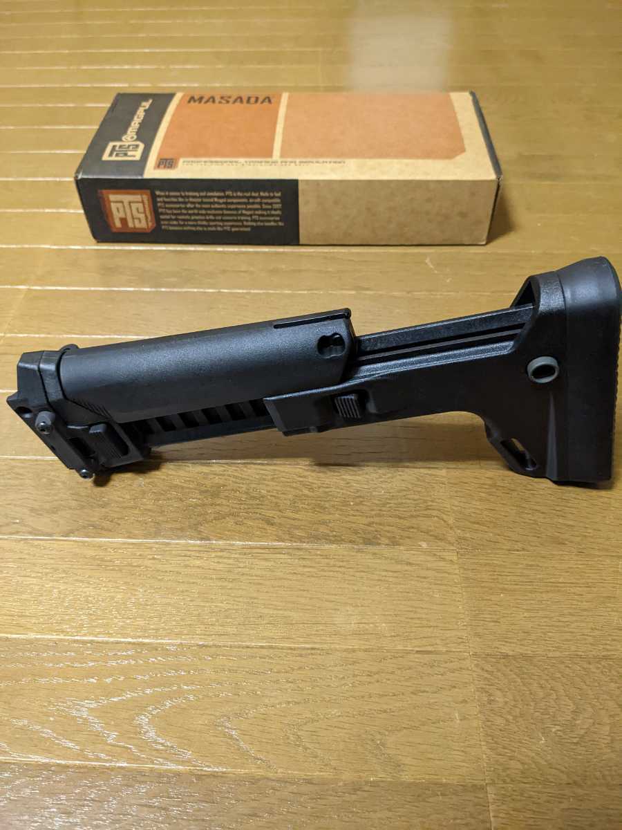 MAGUPUL PTS MASADA フォールディングストック ブラック PTS MAGPUL