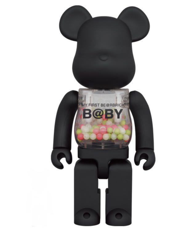 ベアブリック MY FIRST BE@RBRICK B@BY MATT BLACK Ver. 400% RESTIR 千秋 MEDICOM TOY 