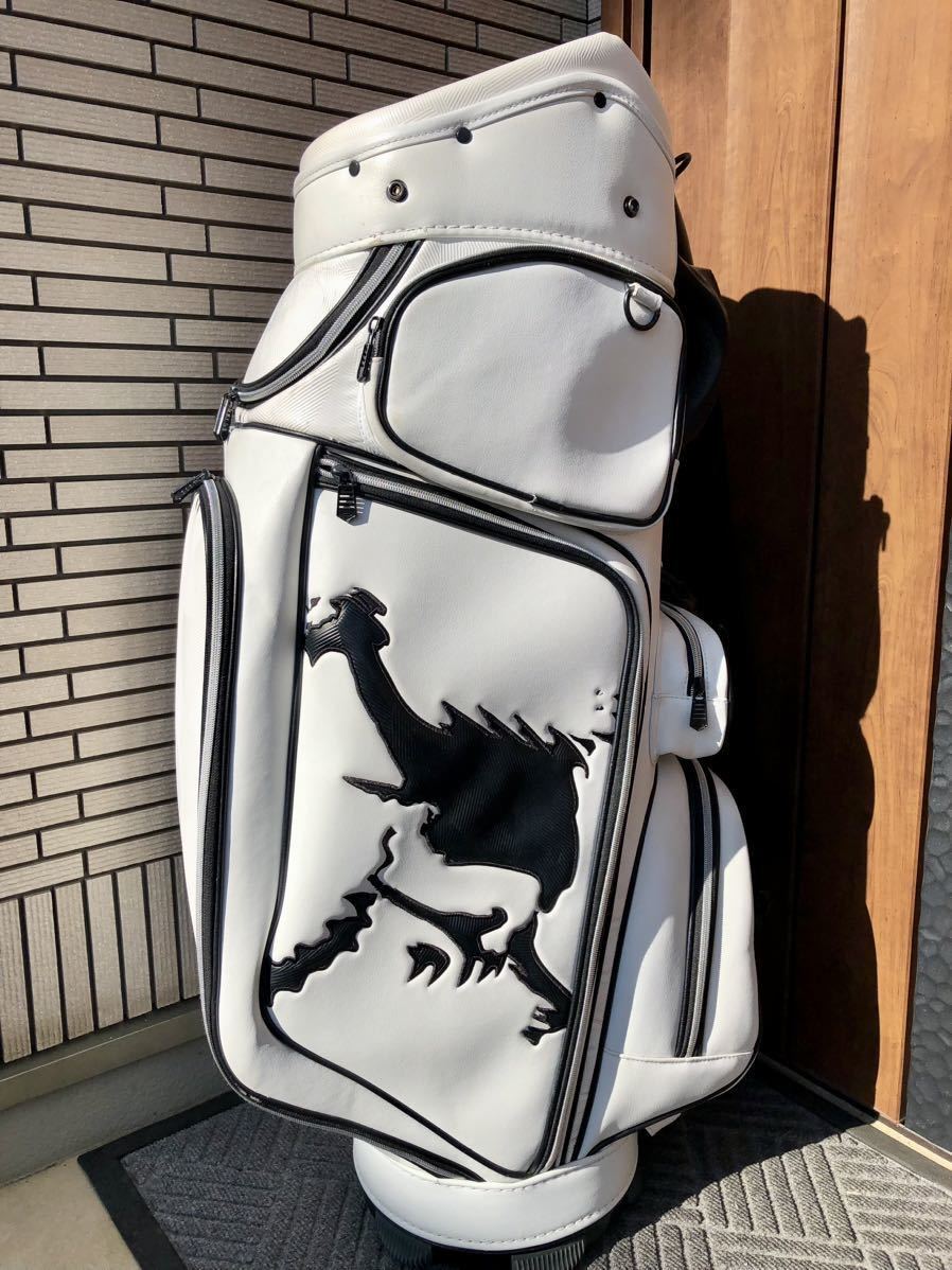 人気モデルを送料無料！【即決】オークリー スカル キャディバッグ 47インチ対応 _2