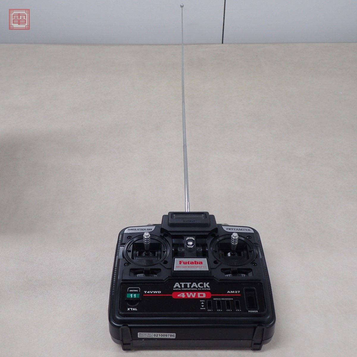 フタバ ATTACK 4WD T4VWD AM27 送信機 プロポ/FP-R114H 受信機 計2点